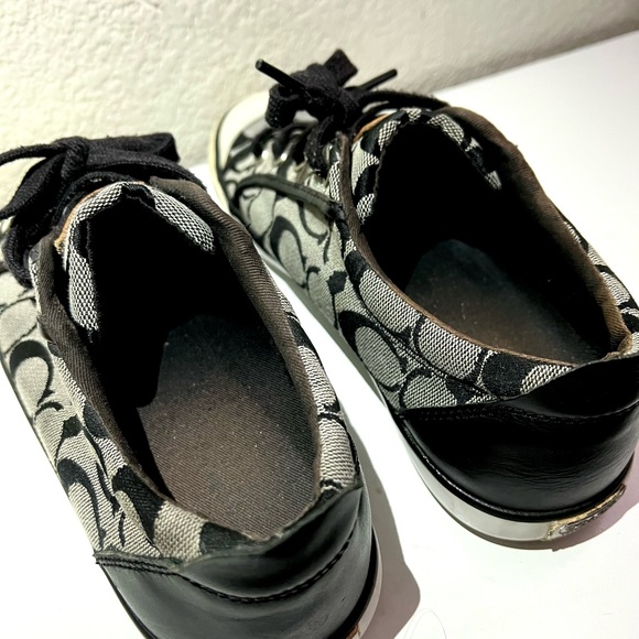 COACH Barrett Monogram Canvas Sneakers